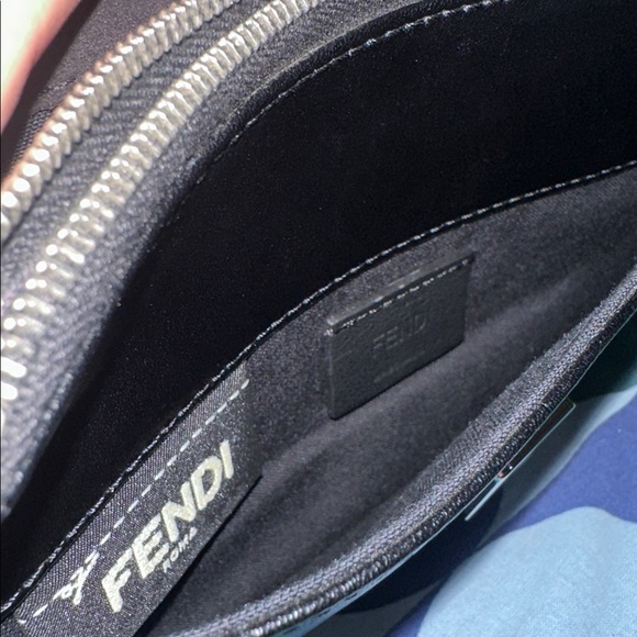 Fendi Black Stud-Embellished Shoulder Bag - Picture 13 of 15